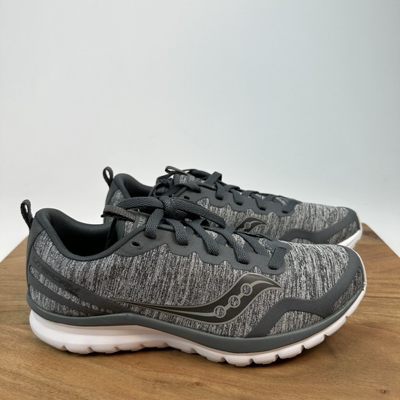 New Mens Saucony Liteform Feel Gray Athletic Running Sneakers Shoes Size 7‎ M main image 4